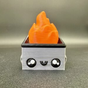 Fire in a Trash Can – Fidget Clicker